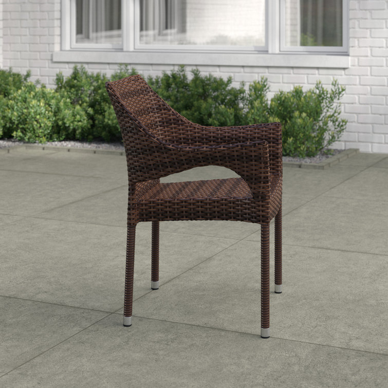 Plastic rattan chair discount price